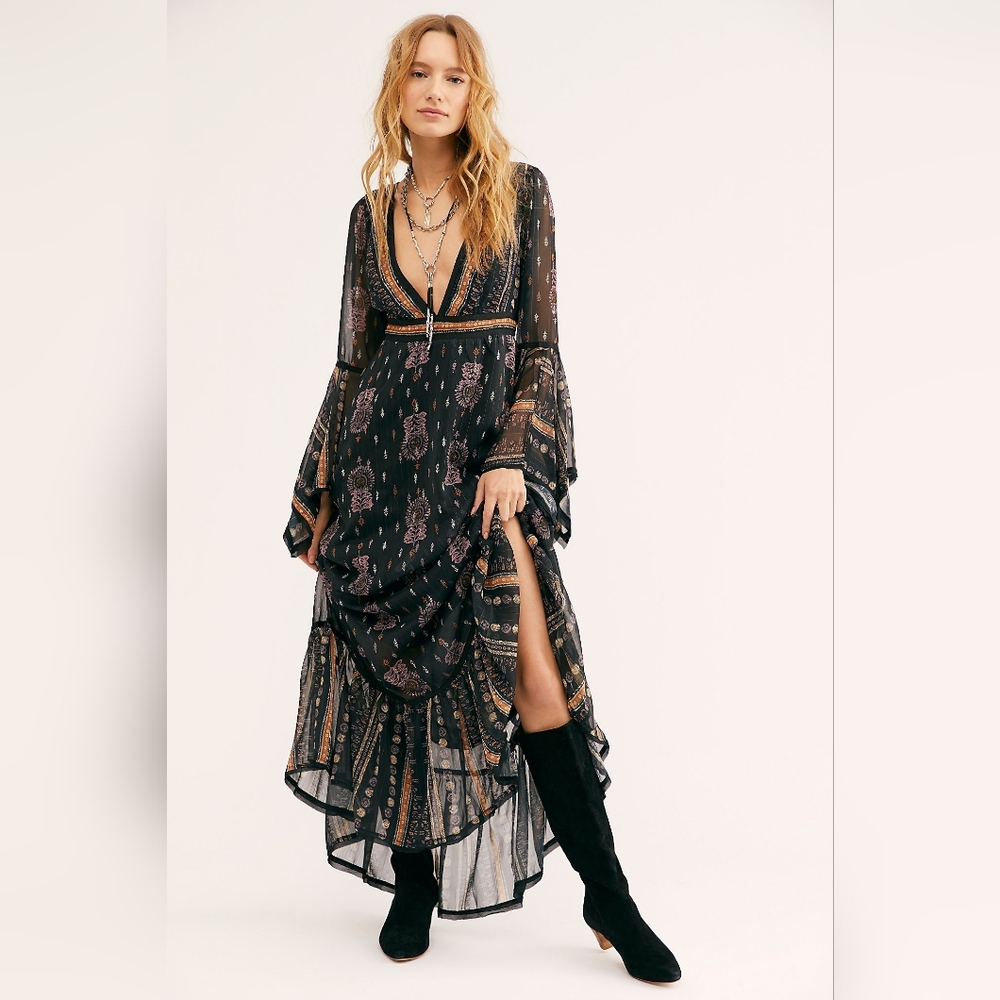 Free People Natalia Maxi Dress NWT